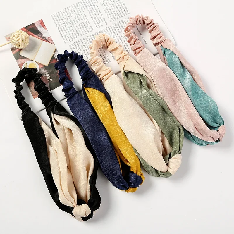 

Ethnic Print Headband Bohemian Turban Style Vintage Bandana for Women Girls Festival Party Vacation Hair Accessories