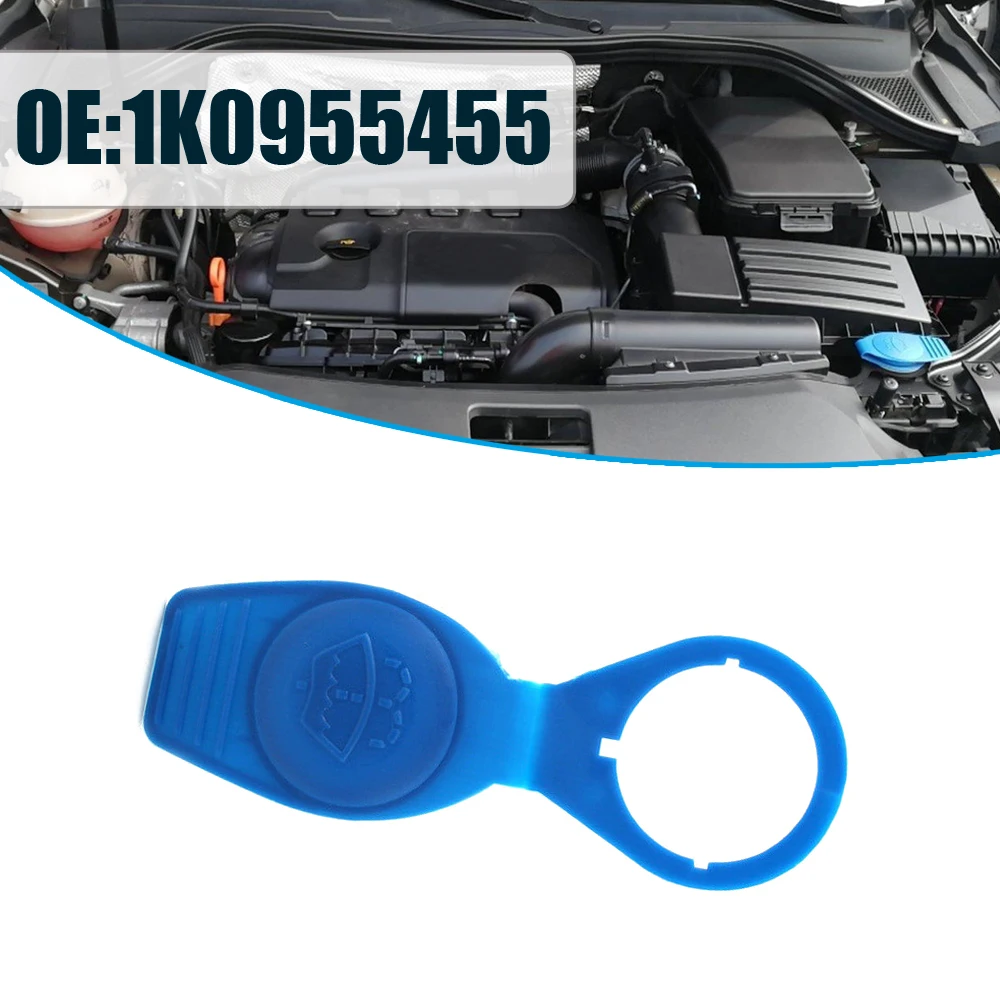 

1pc Car Water Tank Cover Auto Windshield Washer Fluid Reservoir Cap Car Washer Tank Cover Car Accessories for VW AUDI 1K0955455