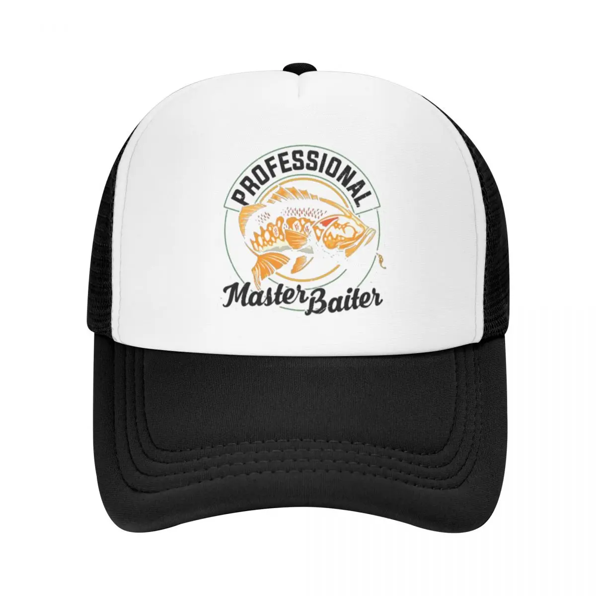 Personalized Professional Master Baiter Mesh Baseball Cap Adult Leisure Spring Summer Dad Hats Valorant Sun Hat