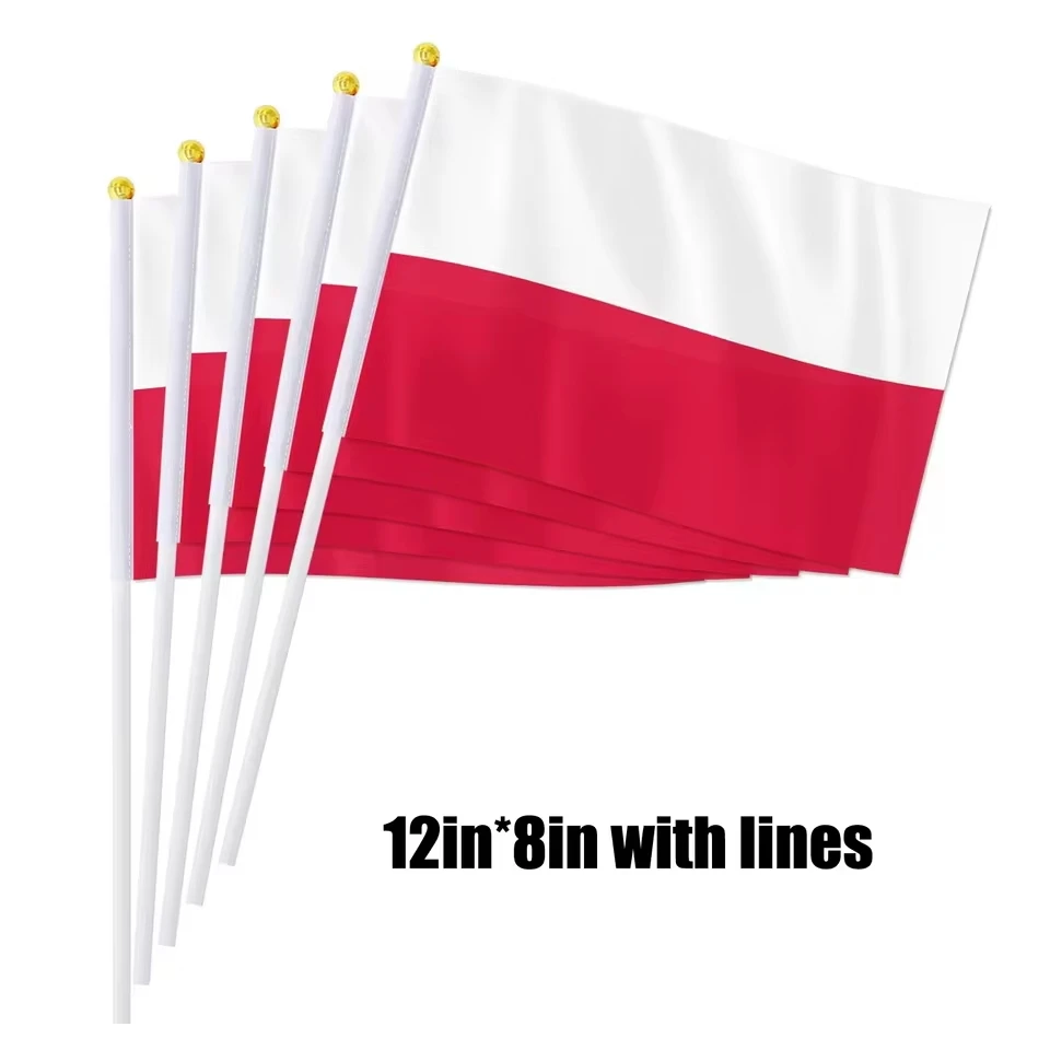 2026 Version CCAMS 8 Linien Polen OSCAM Polska Clines Rot Europa Slowakei Deutschland Österreich 4K Flag Outdoor Oscam Europa Flag – Detail 4