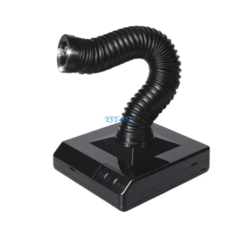 E15A High Efficiency LED Equipped Soldering Fume Absorber Fume Absorber With Carbon Filter Sponge For Clean Air