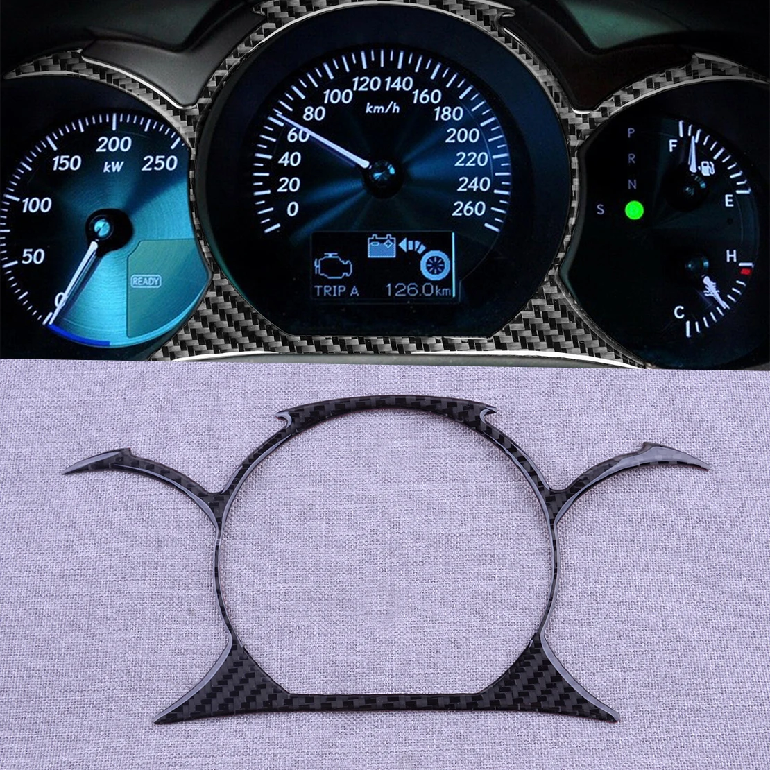 NEW Car Interior Speedometer Cover Trim Sticker Frame Fit For Lexus GS300 350 430 450h 460 2006 2007 2008 2009 2010 2011