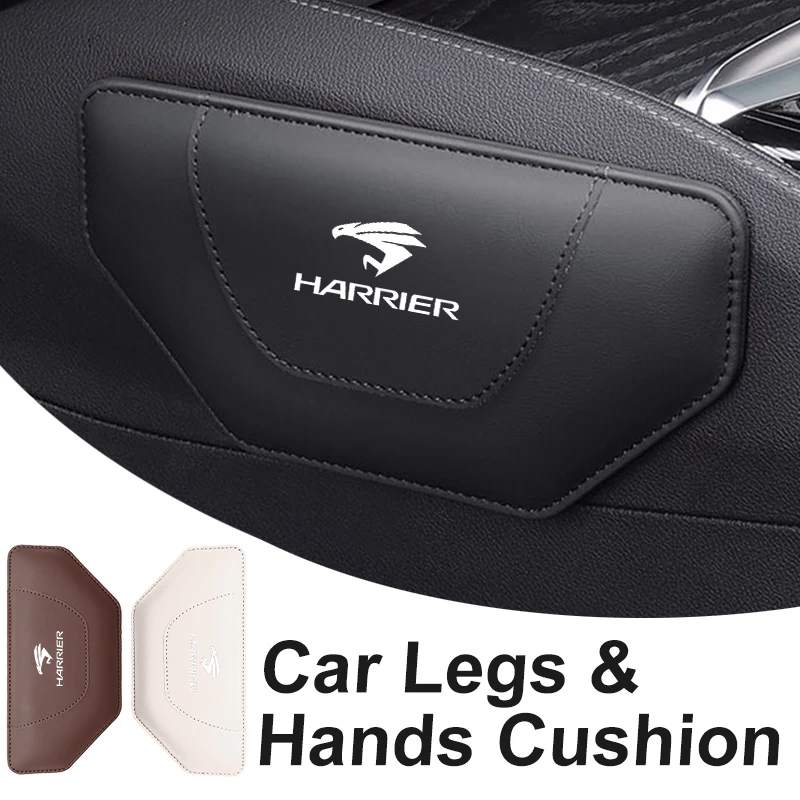 

Leather Car Knee Cushion Knee Pad Pillow Thigh Support Car Interior Accessories For Toyota Harrier Corolla Avalon Supra Yaris C