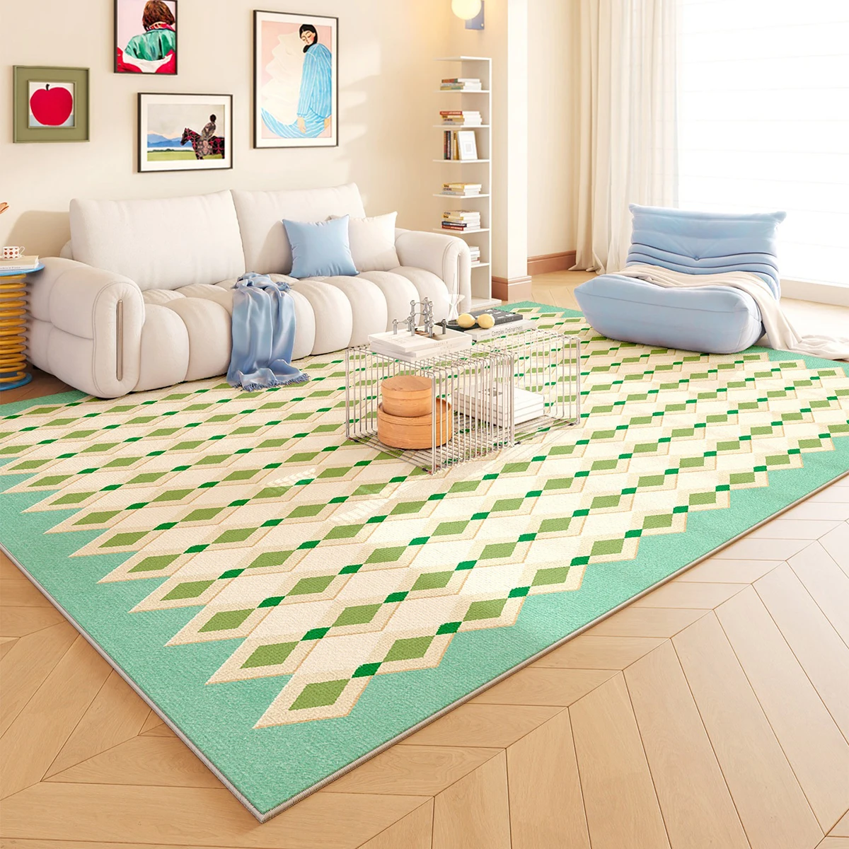 

Dopamine-colored Large Area Carpet for Living Room Light Luxury Floor Mats Bedroom Rug Home Decoration 카페트 거실 대형 Alfombra Salón