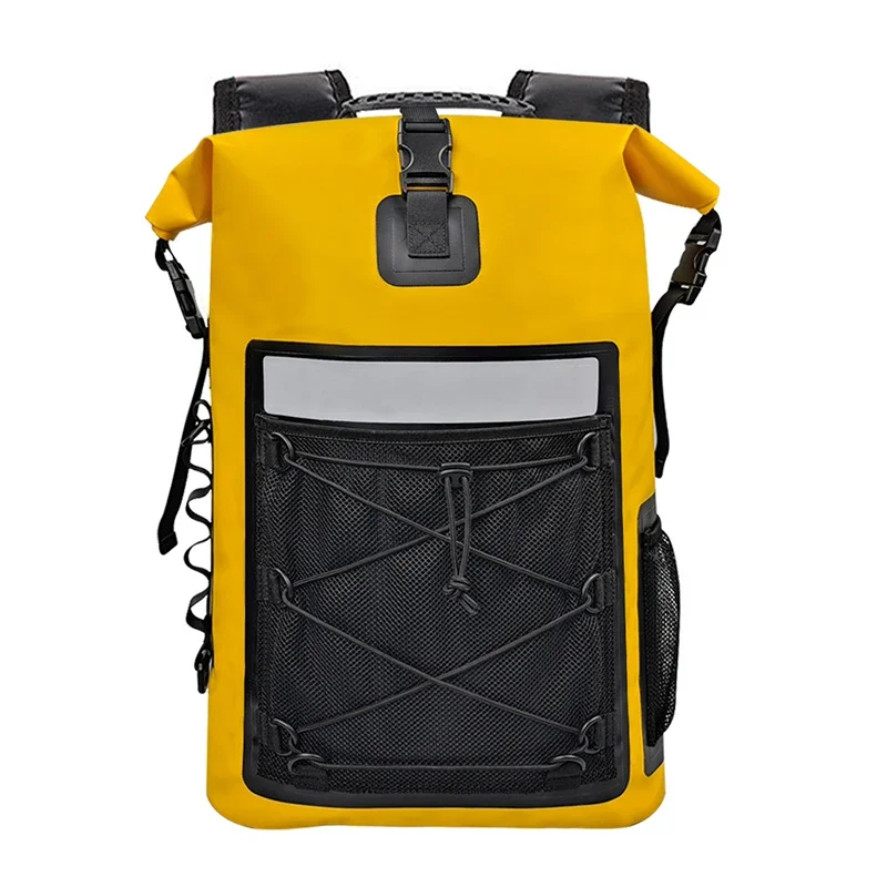 35L River Trekking 500D PVC Waterproof Dry Bag Backpack Hiking Duffel Rafting Sports Outdoor Camping Equipment Drybag Kayak Bag