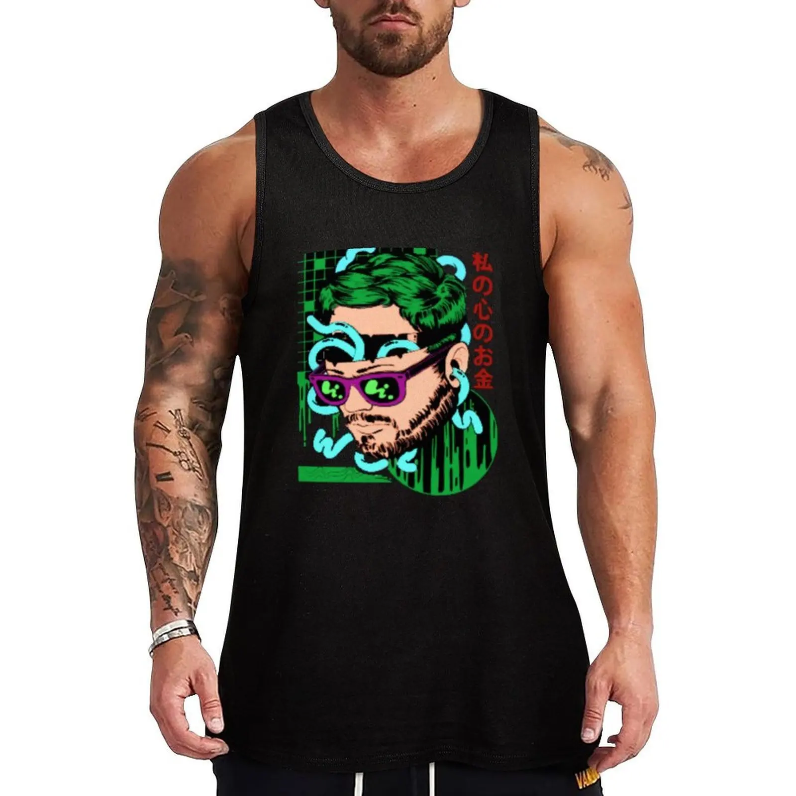 

Paymoneywubby Tank Top Workwear Tank Top Durable Sleeveless Casual Shirt