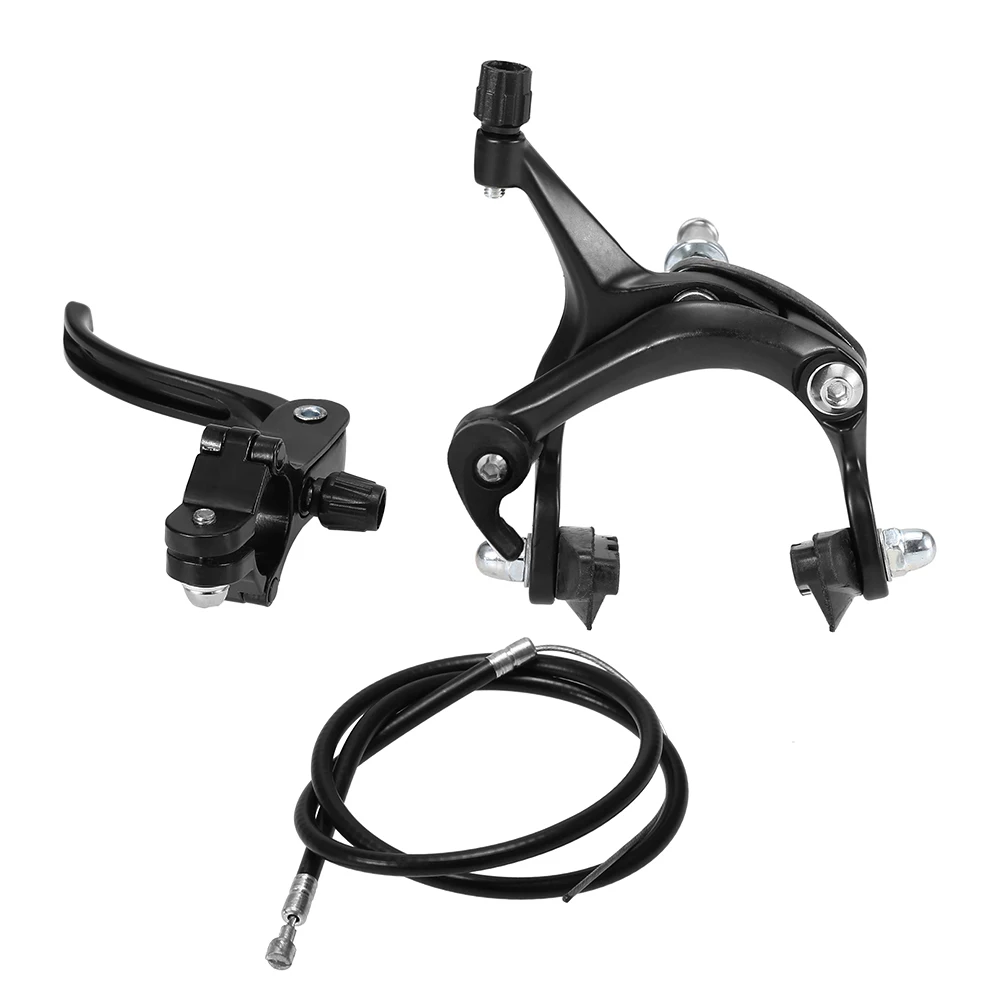 Front / Rear Fixie Bike Brake Kit Cruiser Brake Set Bike Caliper Brake Kit Side Pull Brake Set For Fixed Gear Bike Road Bike