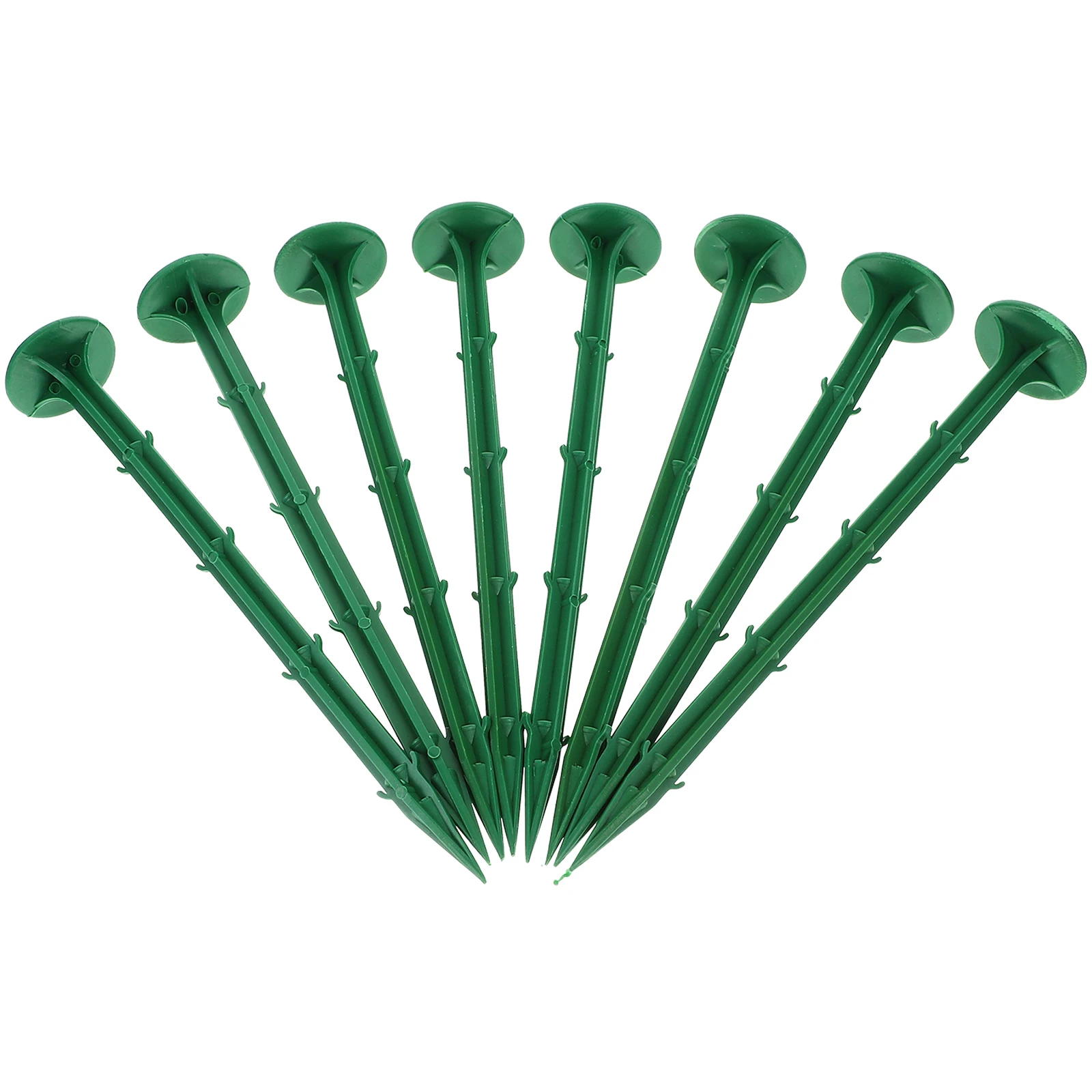

100 Pcs Floor Nails Plant Garden Staples Lawn Support Stakes Plastic Outdoor Ground Landscaping Fabric Landscape