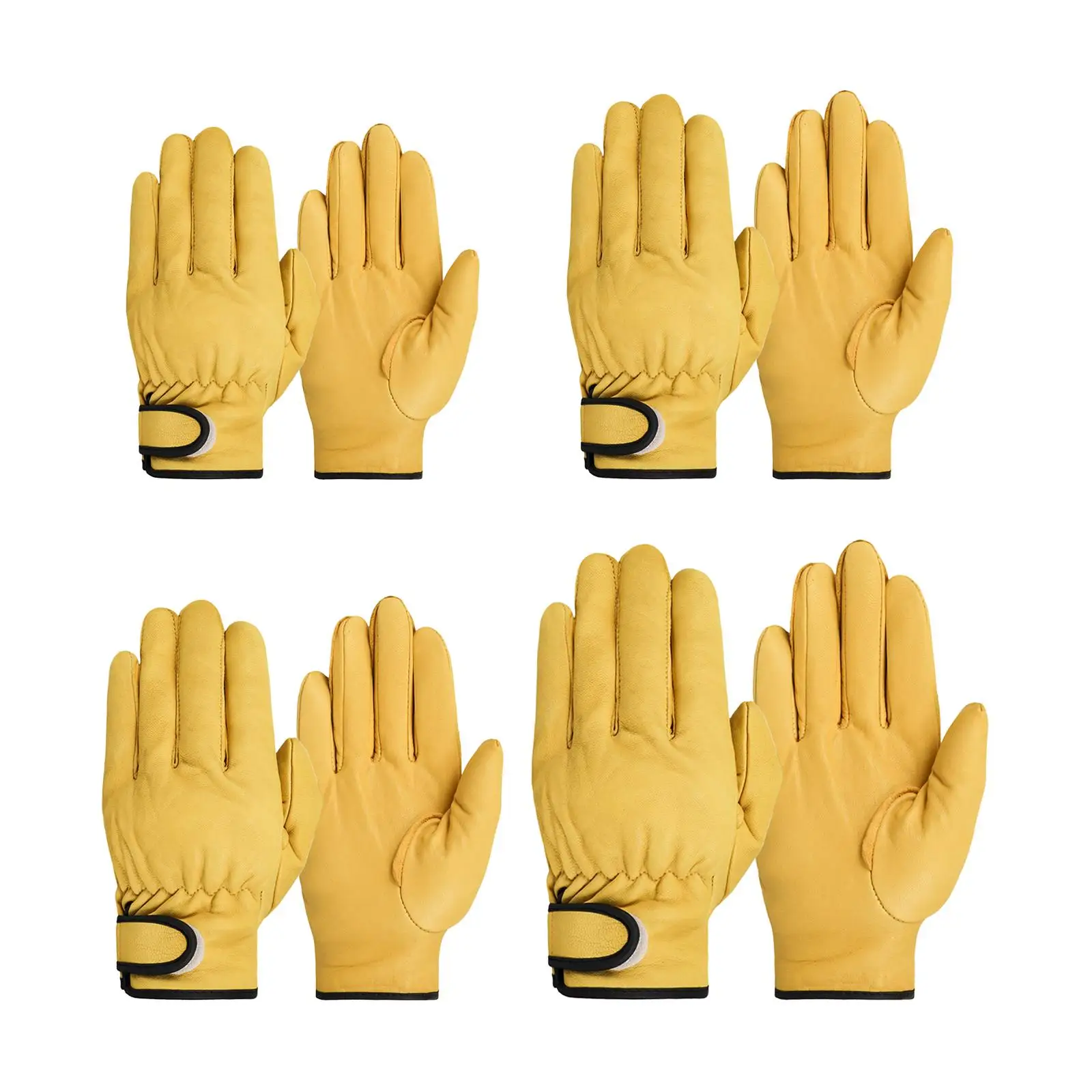 2Pcs Gardening Gloves Protection Dexterous Gauntlet High Dexterity Durable for Women and Men