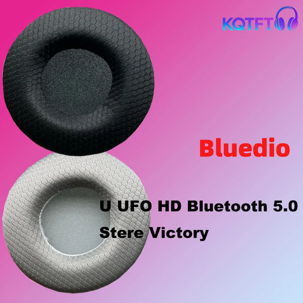 Сменные амбушюры для наушников Bluedio U UFO HD Bluetooth 5.0 Stere Victory: кожаные подушечки, бархатные накладки, чехлы для наушников
