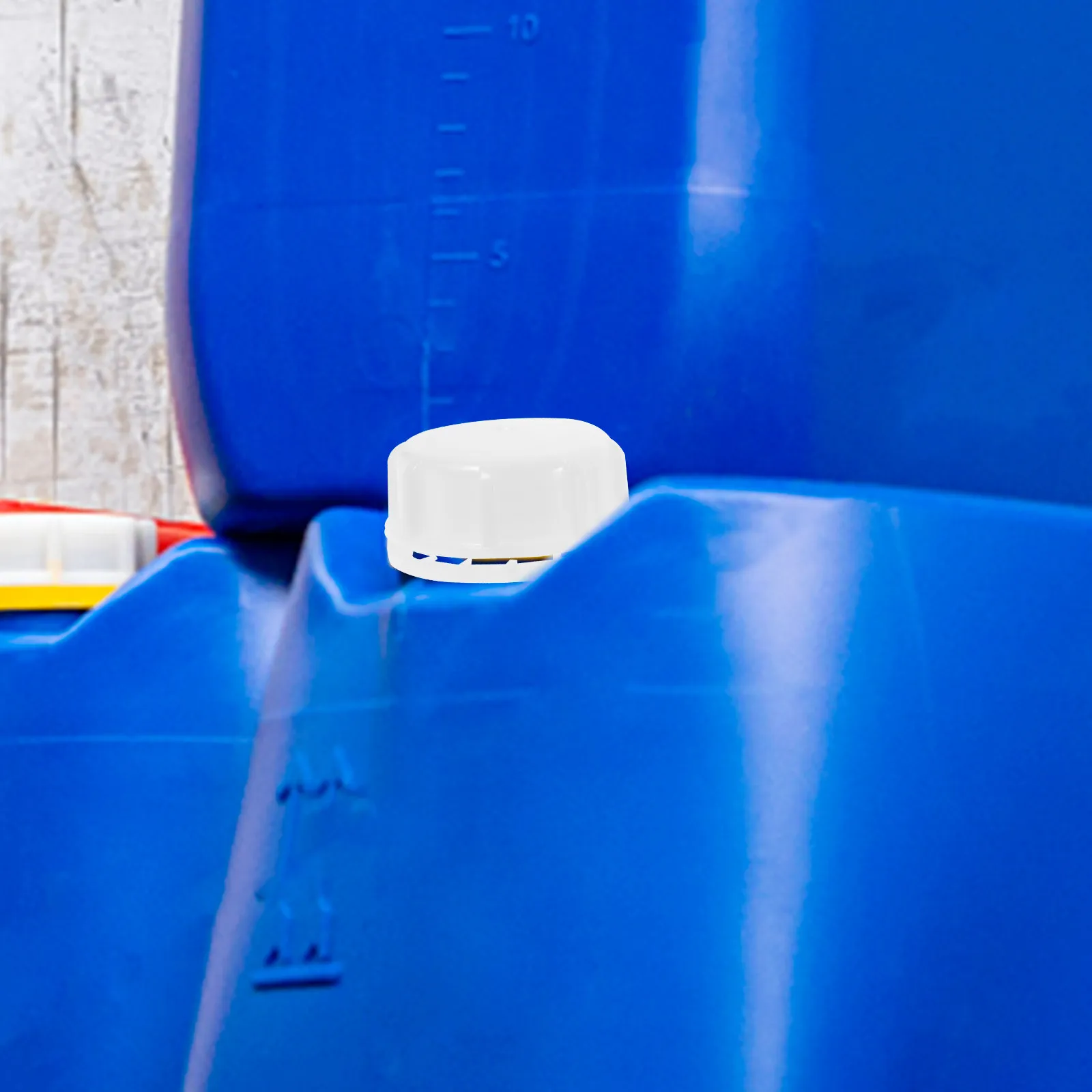 12Pcs Gas Can Caps Durable Plastic Bucket Lids Container Cover Gas Cap Seal Replacement Parts for 20L 25L 30L Fuel Cans