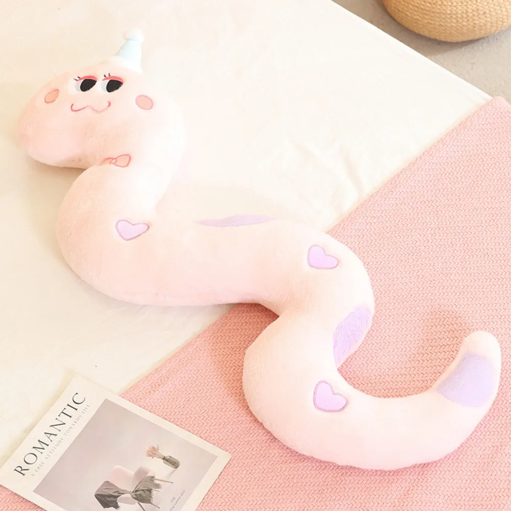 

Plush Year of The Snake Plush Toy Little Snake Wrap Around Arm Snake Stuffed Plush Doll Cartoon Kawaii Green Snake Animal Doll
