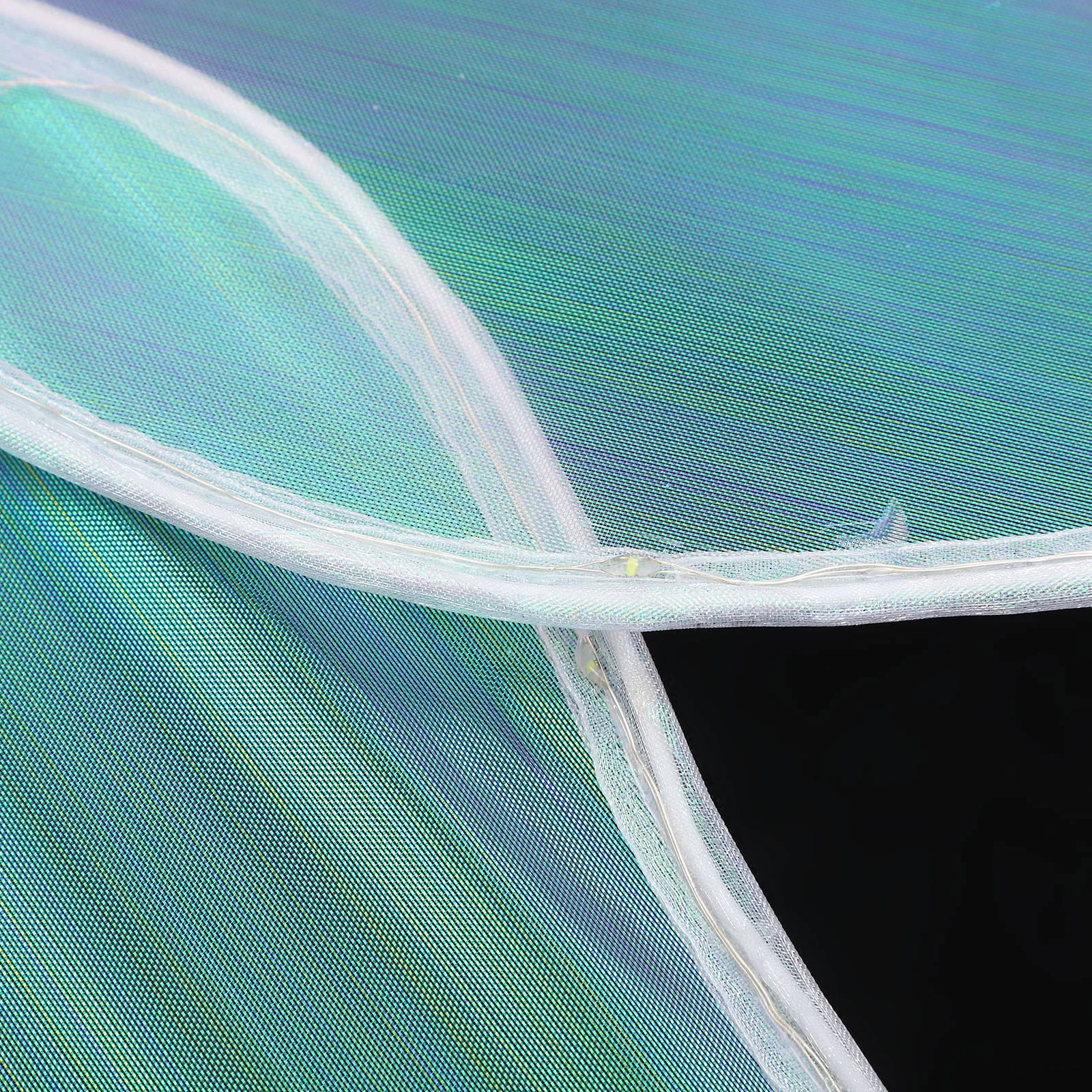 متوهجة الجنية الجناح تضيء أجنحة للنساء زي حفلة تنكرية مهرجان الرقص أداء الملاك الجناح التبعي