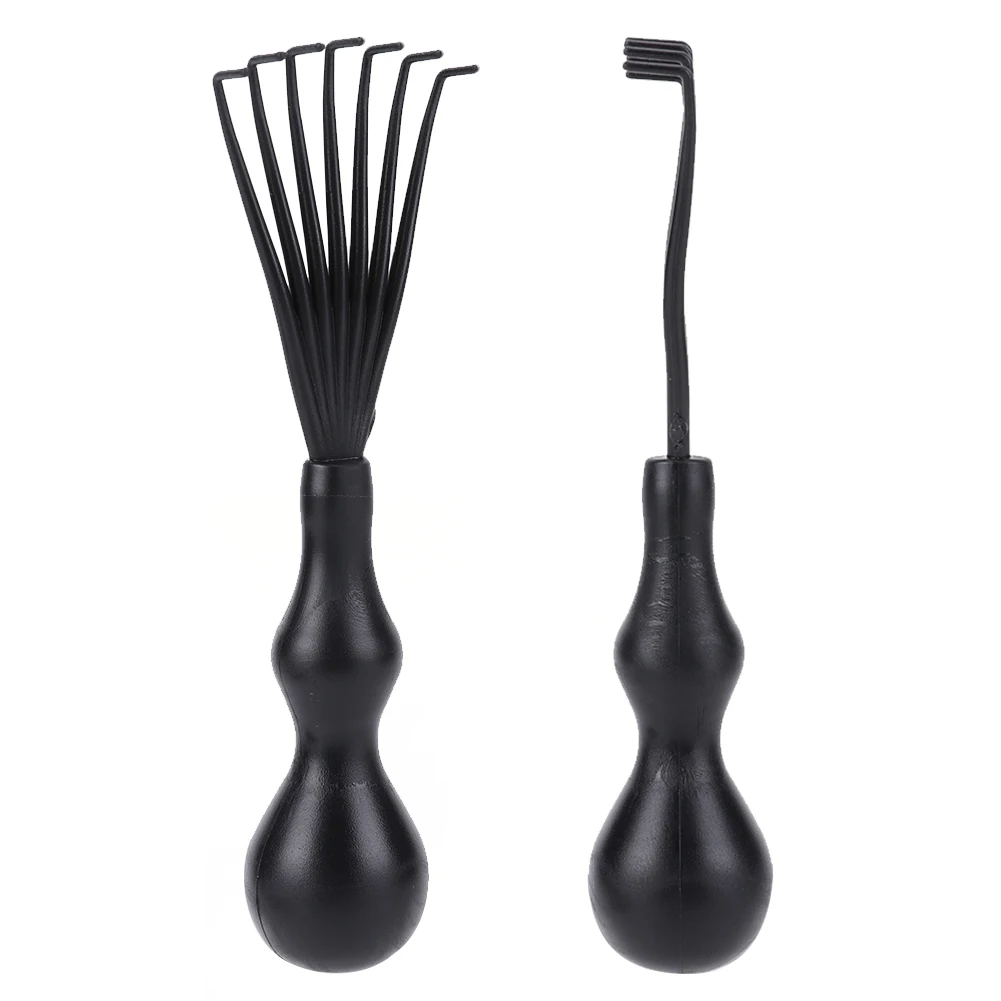 Hair Comb Cleaning Tool Comb Cleaning Rake Portable Air Cushion Comb Cleaning Tool Multifunction for Removing Hairs