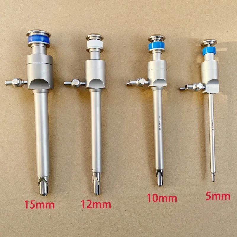 Factory Directly Surgical Endoscopic Trocar 5.5mm 10.5mm Reusable Laparoscopic Magnetism Trocar