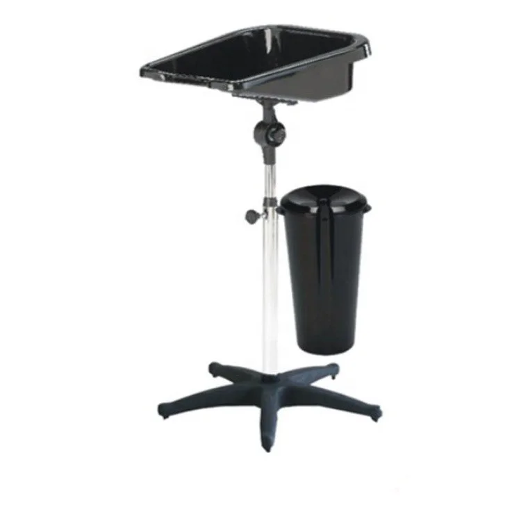 Cheap price hot sale black hairdressing washing mobile shampoo sink