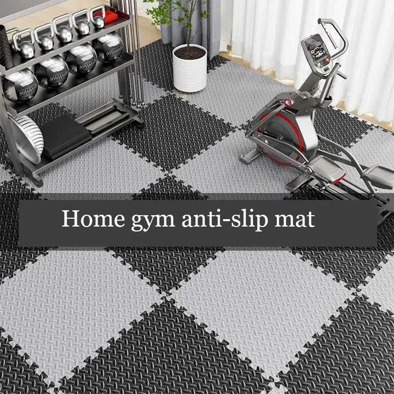 

1-16Pcs 30*30cm Sports Gym Mat, Eva Foam for Floor Leaf Grain Floor Yoga Fitness Non-Slip Splicing Rugs Shock Play Mat