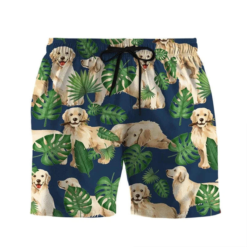 

3D Printing Hawaii Pattern Beach Shorts For Men Summer Fashion Casual Board Shorts Men Outdoor Sport Gym Swimming Trunks Clothes