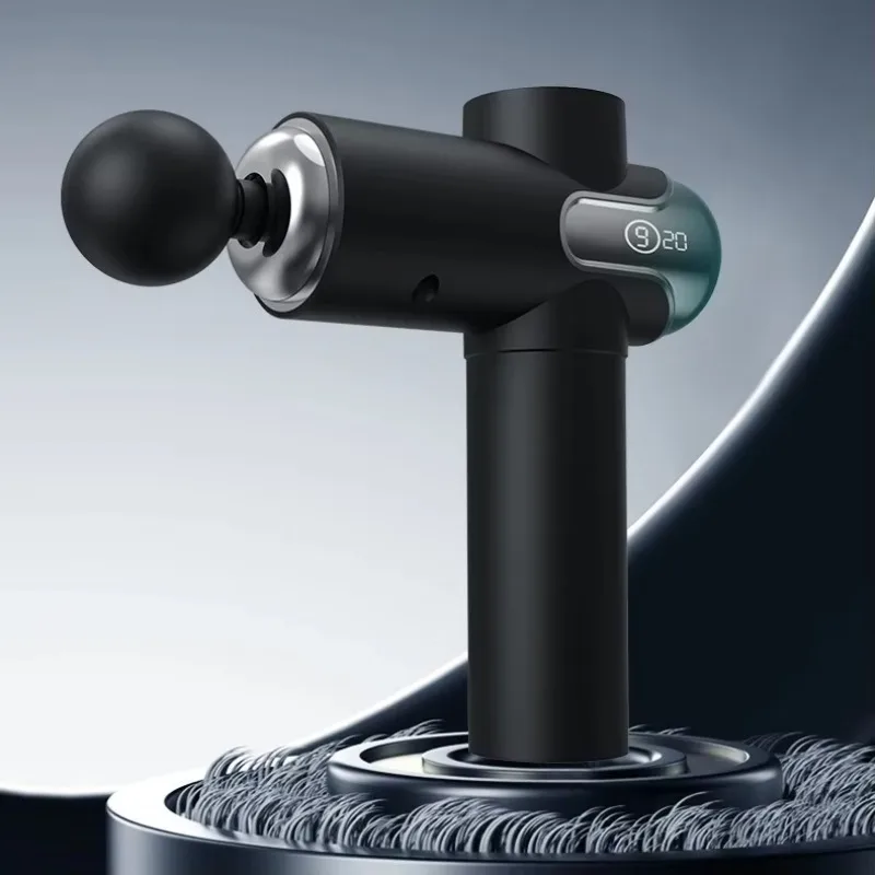 

High Quality 9-Speed LED Display Deep Tissue Back Massage Gun Matt Rubber Coating for Athletes' Muscle Relaxation for Neck Body