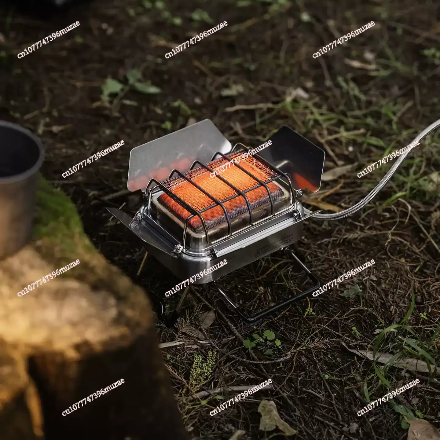 

Мощный портативный складной обогреватель-печь для кемпинга, многофункциональный регулируемый раздельный нагревательный прибор