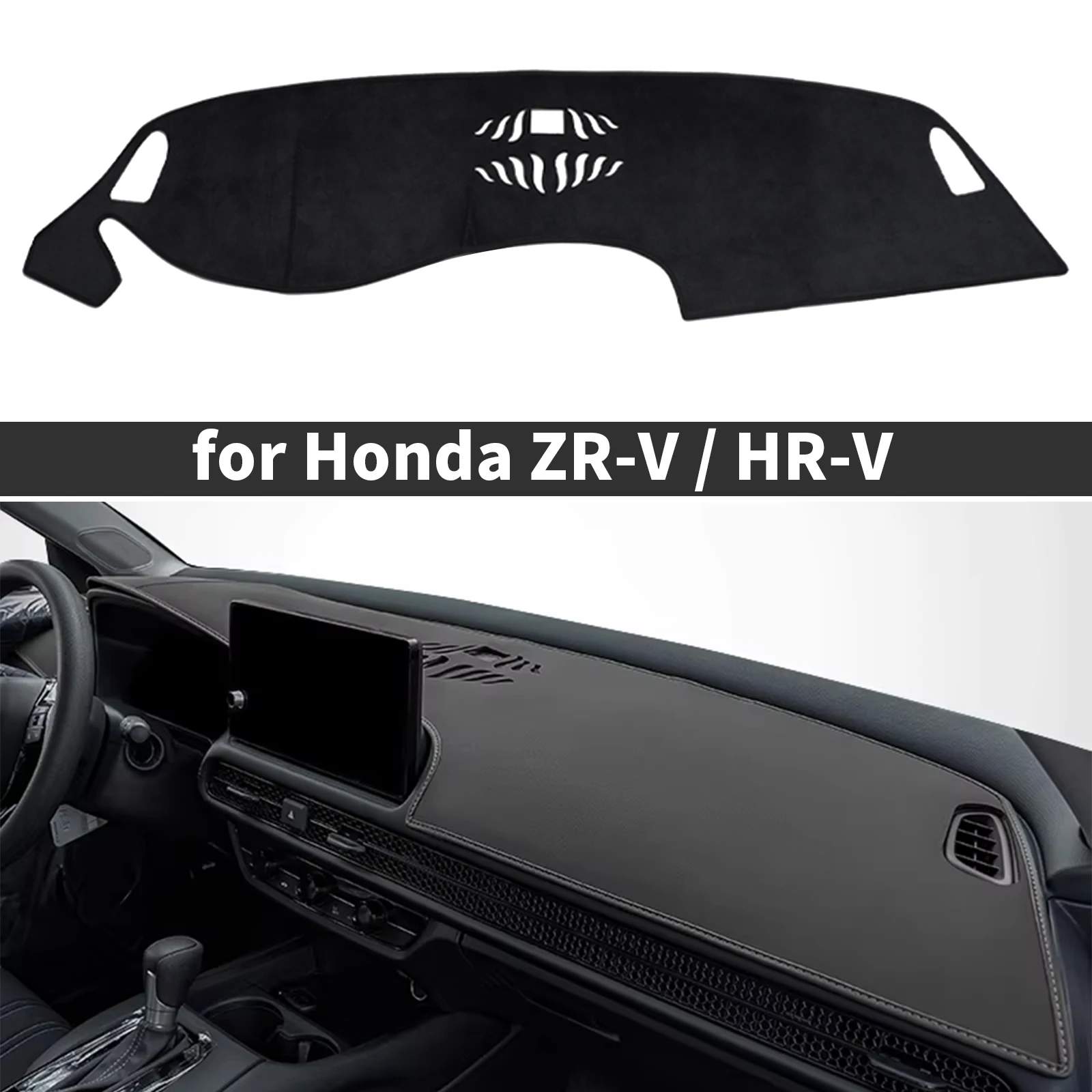 

for Honda ZRV ZR-V 2022-2024 HR-V ( US.Version) HRV Accessories Dashmat Dashboard Cover Pad Protective Carpet DashMat Sunshade