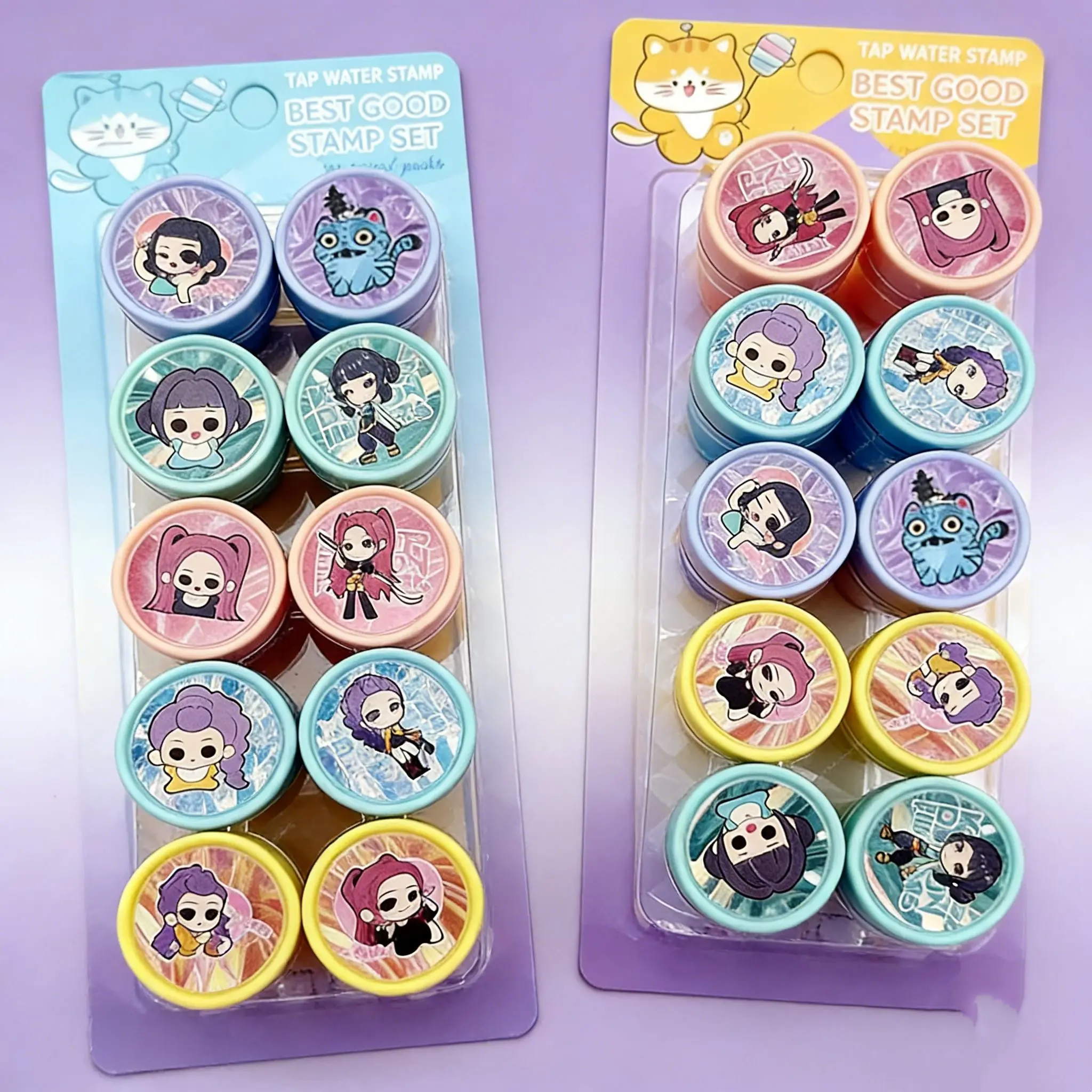 

Anime Hunters Stamp Cartoon Anime Demon Seal Birthday Party Favors Classroom Rewards Pinata Fillers Decorations Supplies