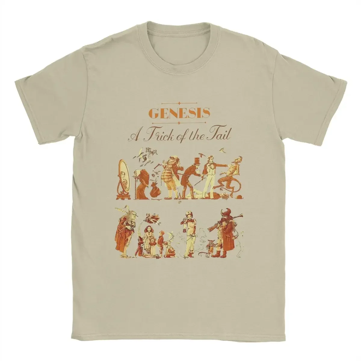 تي شيرت رجالي من Genesis Band 100% ملابس محب بأكمام قصيرة وياقة مستديرة تي شيرت مقاس كبير #6