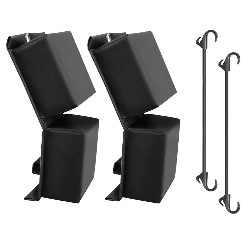 2-Pack Fender Bumper with Elastic Cords 15x3.5x7.5 Inch for PWC Yamaha Jet  Ski Waverunner Kawasaki Boat Dock Motorboat Bumpers