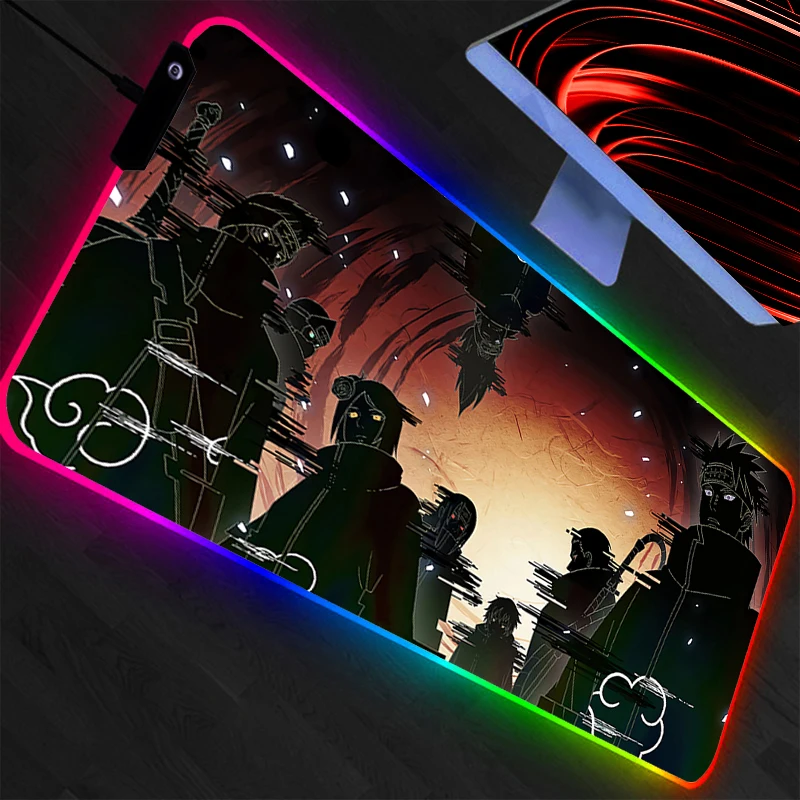 RGB Naruto Mouse Pad Backlight - Rgb Mousepad review and price