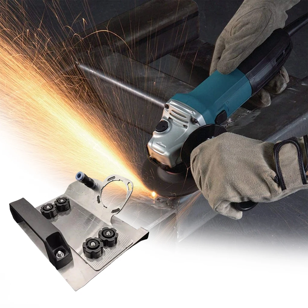 

Adjustable Angle Grinder Stand For Precise 45° Chamfer Cutting COMPATIBILITY SECURE CLAMPING SYSTEM short