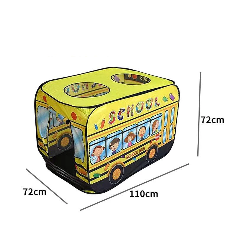 Pop Up Play Tent Foldable Ice Cream Van Playhouse Vehicle Toys for Kids Role Play for Toddlers Boys and Girls Gift Outdoor Game