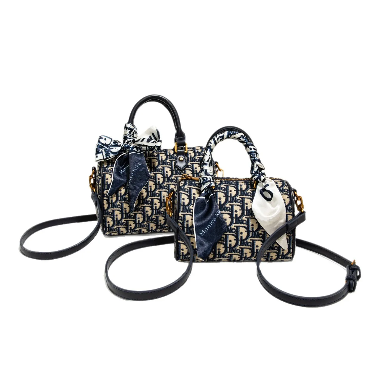 

Canvas Jacquard Pillow Bag, Embroidered Top Handle Shoulder Purse, Women's Crossbody Day to Night Tote, Casual Sling Bag