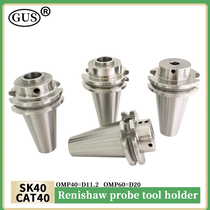 Stainless steel toolholder BT BBT 30 40 ISO20 ISO 25 HSK 32 42 50 63 CAT40 SK40 NBT30 renishaw tool probe omp40 D11.2 omp60 D20