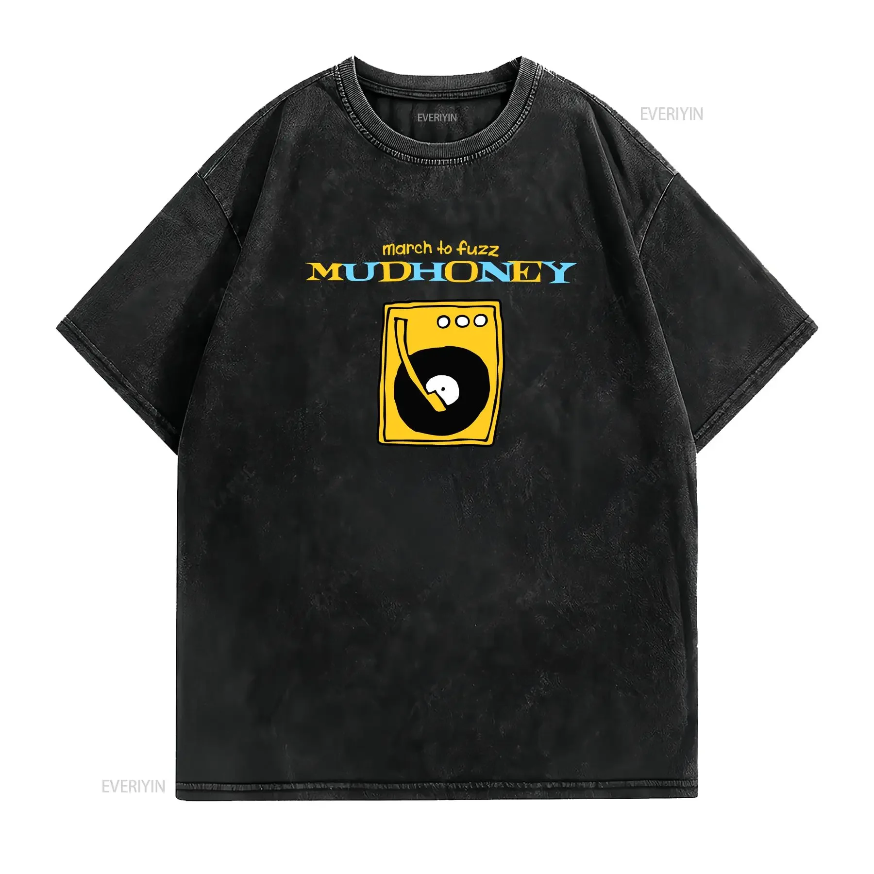 Mudhoney T shirt March To Fuzz Inspired 90's Band Music s for Fan vintage Washed Comfortable designer clothes Slightly