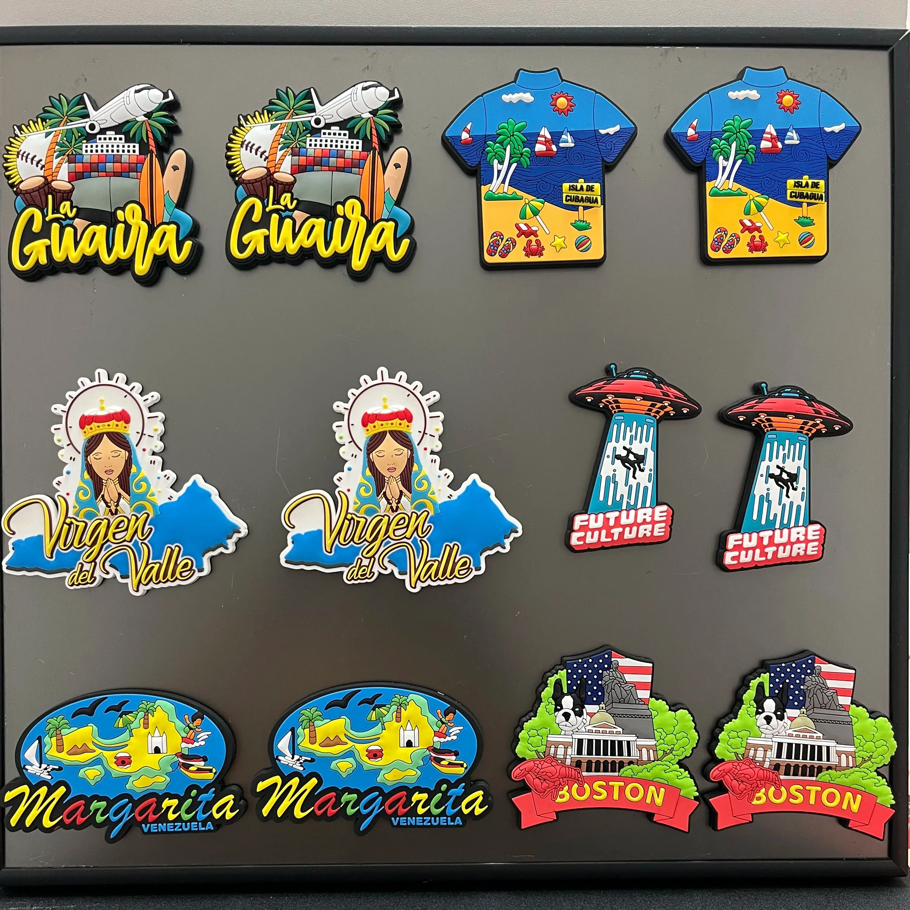 Wholesale Custom Soft PVC Fridge Magnet Personalized Logo Rubber Refrigerator Magnet OEM Supplier