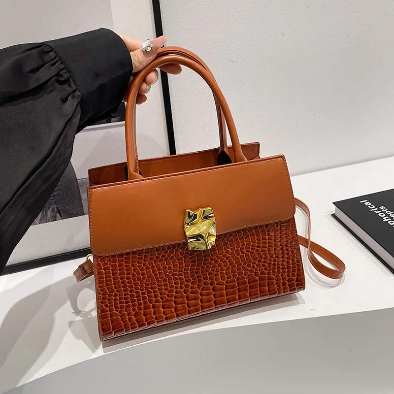 Fashion high-end handbag niche design commuter small square bag