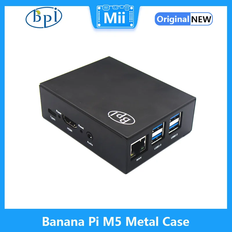 Banana pi BPI-M5 caixa metálica aplicável apenas à banana pi BPI-M5