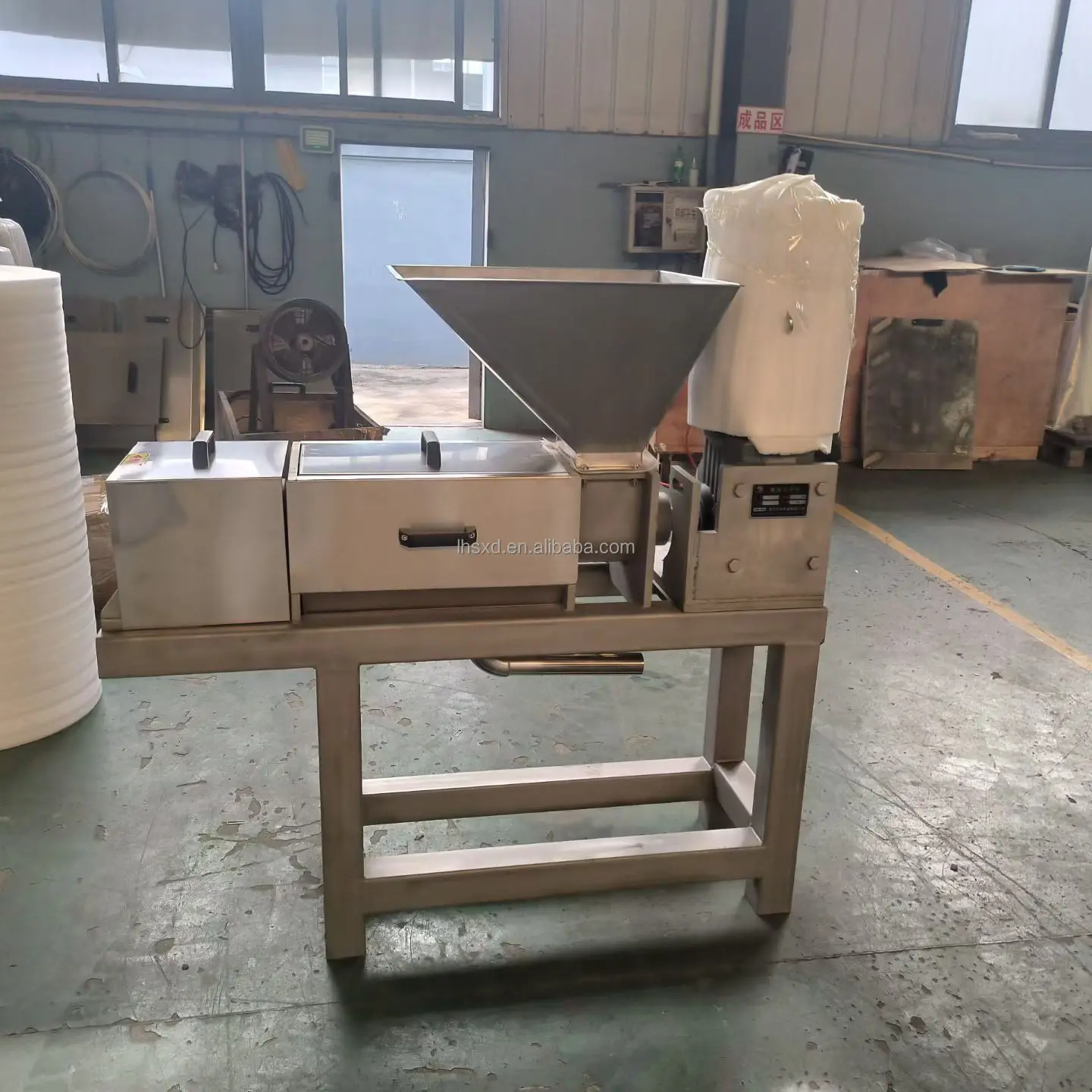 Automatic Stainless Steel Beeswax Presser Honey Presser Machine Screw Press Honey Beeswax Separator Machine