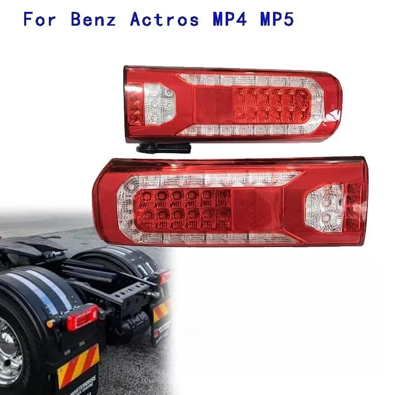 1 PCS 24V LED truck tail lamp for benz truck NEW ACTROS MP4 MP5 LED tail lamp 0035441003 0035442103