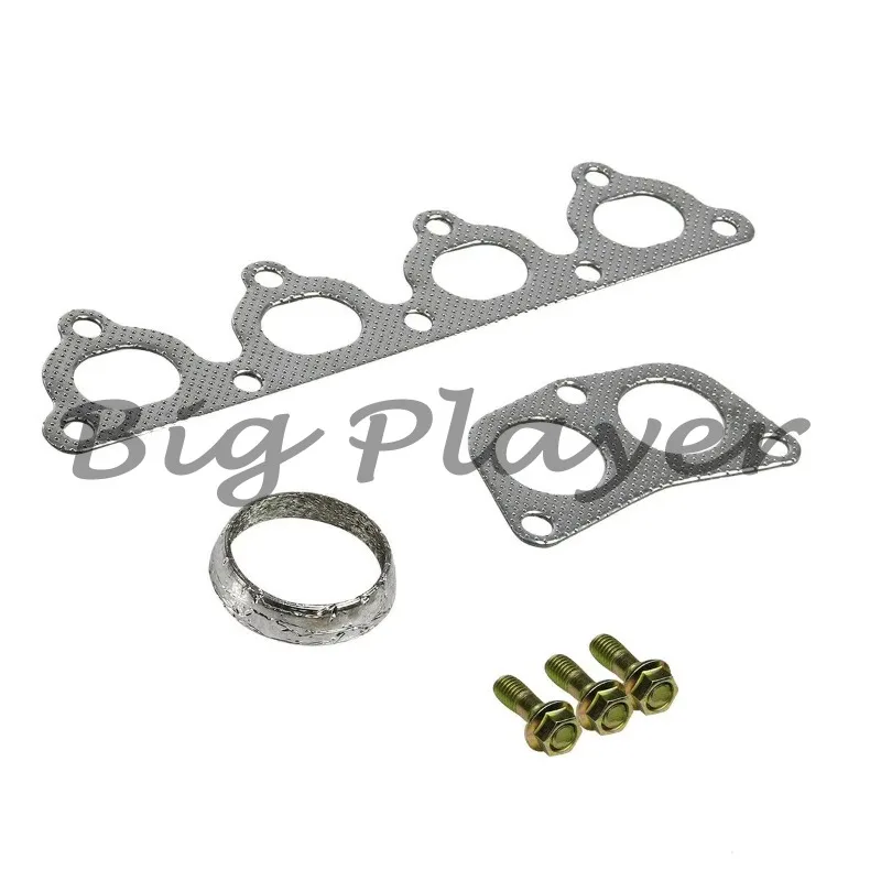 لسيارة الفولاذ المقاوم للصدأ رأس مشعب العادم لهوندا 88-00 ل سيفيك D16 EX LX DX CX VX HX EH28012 #3