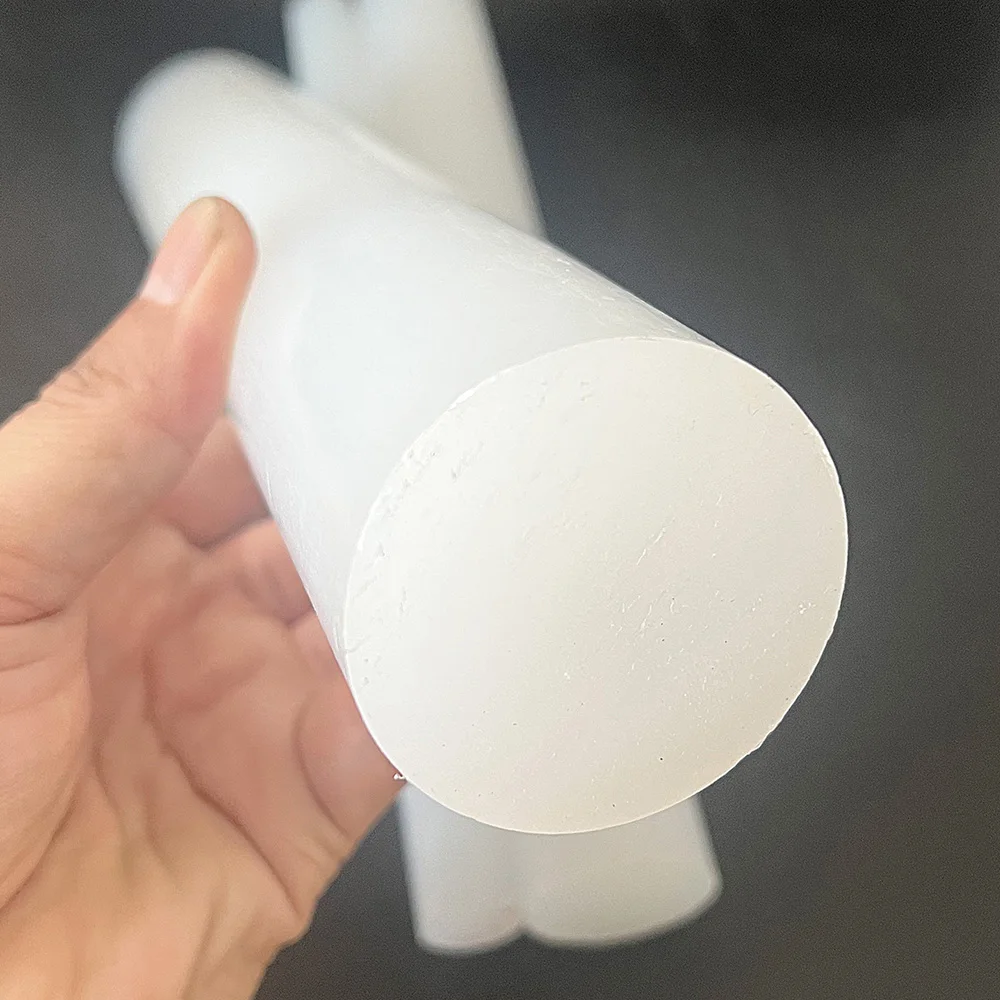 高品質PPロッド 直径：20～50mm。 長さ：100～500mm、旋盤、フライス盤、CNC精密加工用の特殊材料。