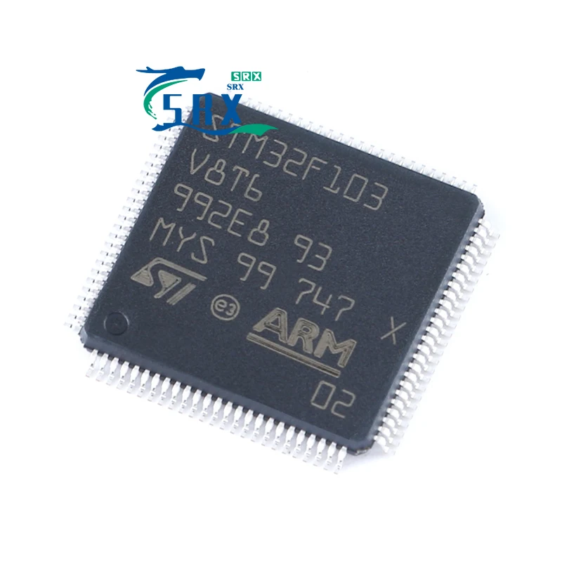 New Original STM32F103V8T6 LQFP-100ARM Cortex-M3 32-bit Microcontroller-MCU For bulk orders please inquire