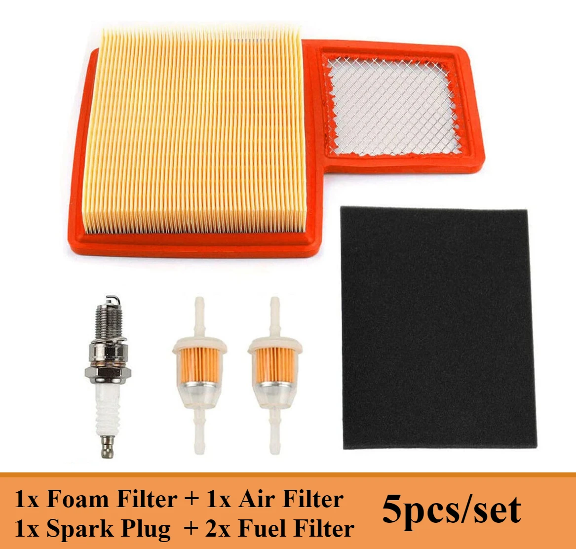 

For Yamaha Golf Cart Tune up Kit Spark Plug Air Filter G16 G22 G29 Drive Gas