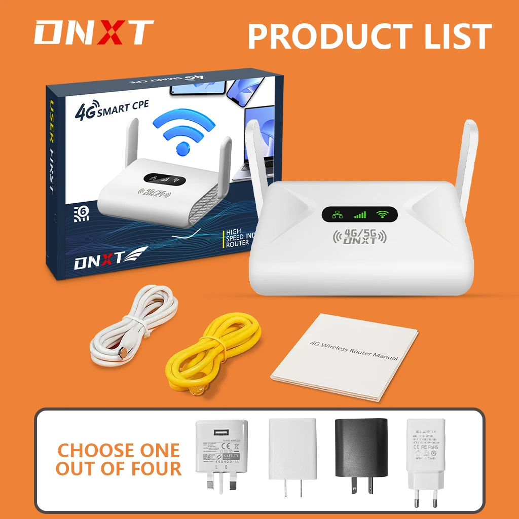 DNXT Q30 4G MINI CPE راوتر WIFI6 نقطة اتصال مشتركة 4G بطاقة SIM راوتر #5