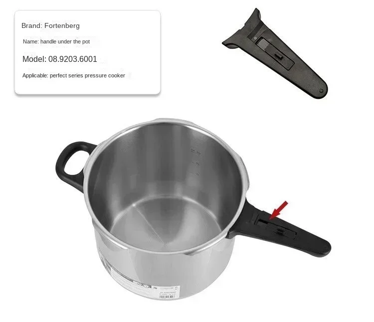 1 Uds. Para accesorios de olla a presión wmf, anillo de sellado para olla a presión, anillo de goma, mango de tapa de silicona