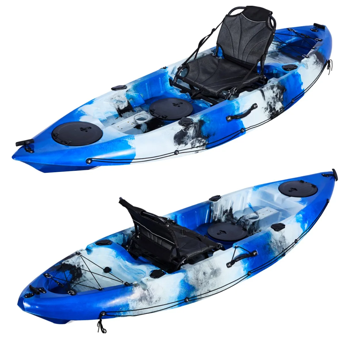 

LSF Sit On Top Cheap Sport Ocean Fishing Kayak With Molded Foot Braces Ship To The Port