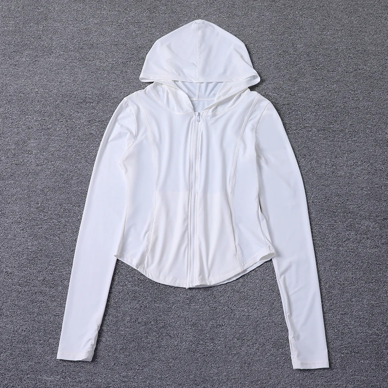 2024 Autumn Full Sleeve Hooded Collar Casual Blouses Women Zippers Shirts Ladies Tops Clothes Women