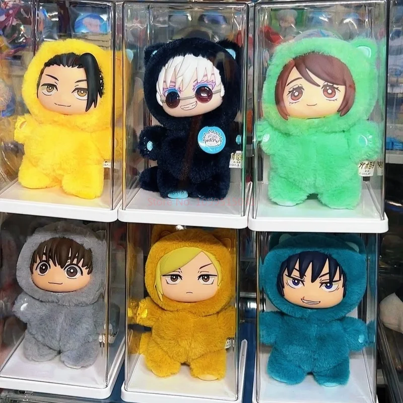 

New Original Jujutsu Kaisen 2 Cat Ear Vinyl Doll Series Blind Box Mystery Box Kawaii Anime Figure Toy Decor Collection Gifts