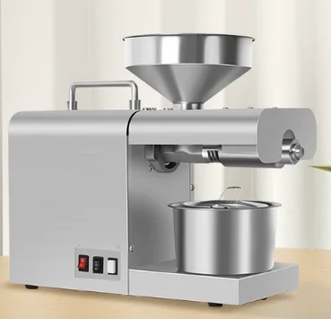Cold Hot Press Oil Press Intelligent Temperature Control Stainless Steel Oil Press Flax Seed Kernel Coconut Meat