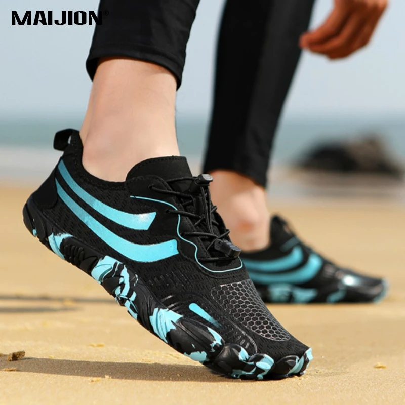 

MAIJION Wading Shoes Water Sports Shoes Swimming Aqua Shoes Quick Dry Wading Sneakers for Fishing Boating Surfing Anti-slip